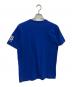 stussy (ステューシー) ラメプリントTシャツ　OLD　 USA製 銀タグ ブルー サイズ:M：8000円