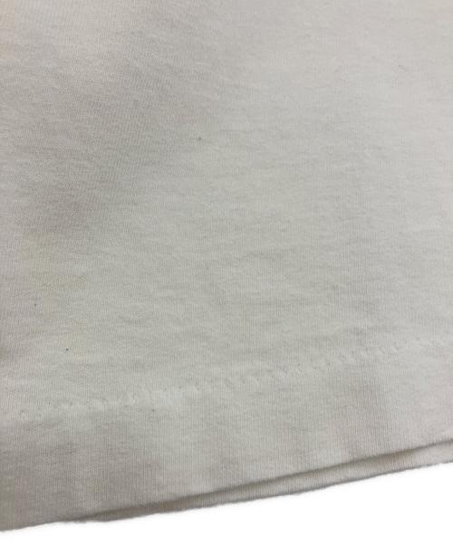 stussy（ステューシー）stussy (ステューシー) N4プリントTシャツ　OLD　USA製 紺タグ　 ホワイト サイズ:Mの古着・服飾アイテム