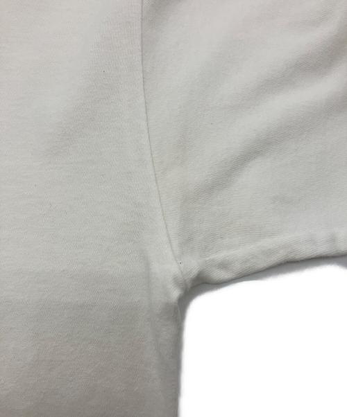 stussy（ステューシー）stussy (ステューシー) N4プリントTシャツ　OLD　USA製 紺タグ　 ホワイト サイズ:Mの古着・服飾アイテム