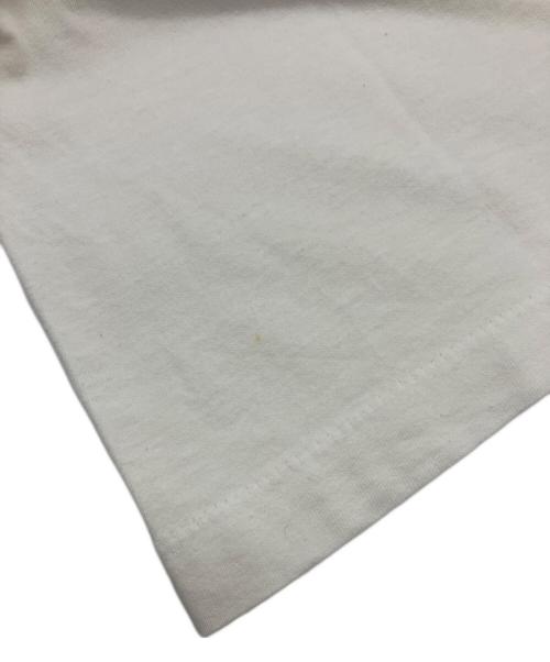 stussy（ステューシー）stussy (ステューシー) N4プリントTシャツ　OLD　USA製 紺タグ　 ホワイト サイズ:Mの古着・服飾アイテム