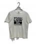 stussy（ステューシー）の古着「プリントTシャツ　OLD　USA製 銀タグ　」｜ホワイト