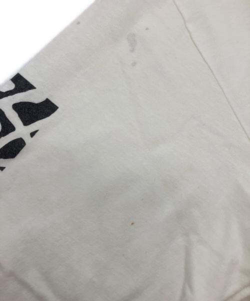 stussy（ステューシー）stussy (ステューシー) 90sロングスリーブカットソー  OLD  USA製 紺タグ ホワイト サイズ:Lの古着・服飾アイテム