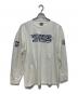 stussy（ステューシー）の古着「90sロングスリーブカットソー  OLD  USA製 紺タグ」｜ホワイト