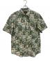 stussy（ステューシー）の古着「00s総柄パッチワークシャツ　20TH SURPLUS」｜グリーン