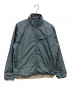 stussyステューシー）の古着「00sナイロンジャケット　 FITNESS」｜グレー