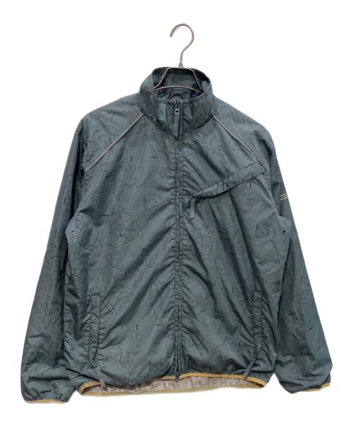 stussy（ステューシー）stussy (ステューシー) 00sナイロンジャケット　 FITNESS グレー サイズ:Mの古着・服飾アイテム