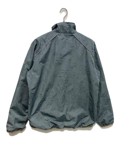 stussy（ステューシー）stussy (ステューシー) 00sナイロンジャケット　 FITNESS グレー サイズ:Mの古着・服飾アイテム