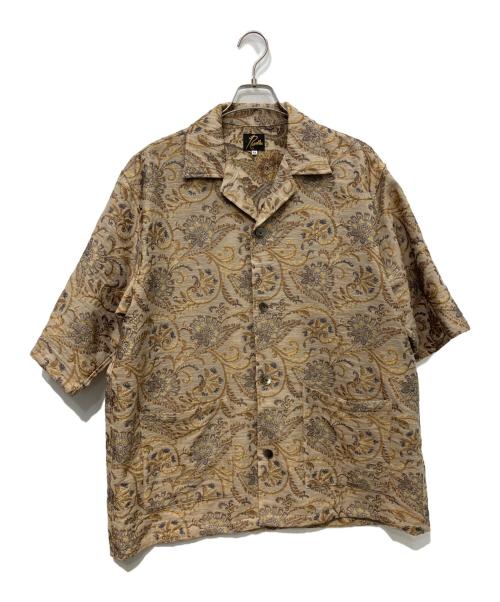 Needles（ニードルズ）Needles (ニードルズ) Cabana Shirt - Paisley Jacquard ベージュ サイズ:XLの古着・服飾アイテム