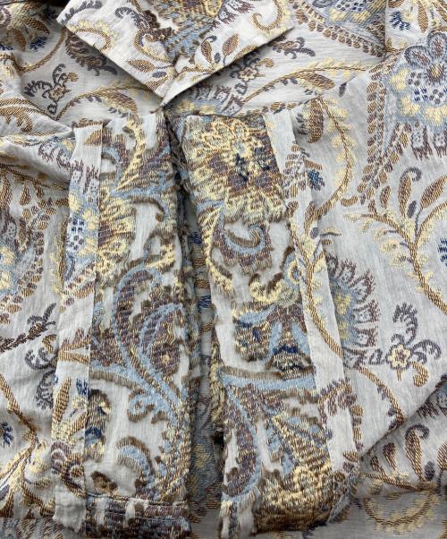 Needles（ニードルズ）Needles (ニードルズ) Cabana Shirt - Paisley Jacquard ベージュ サイズ:XLの古着・服飾アイテム