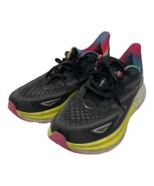 HOKAONEONE（ホカオネオネ）の古着「CLIFTON 9 WIDE」｜ブラック×イエロー