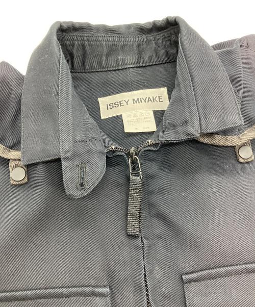 ISSEY MIYAKE（イッセイミヤケ）ISSEY MIYAKE (イッセイミヤケ) ギミックベスト　銀タグ ネイビー サイズ:2の古着・服飾アイテム