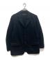 COMME des GARCONS HOMME（コムデギャルソン オム）の古着「ウール3Bジャケット　AD2000 田中オム」｜ブラック