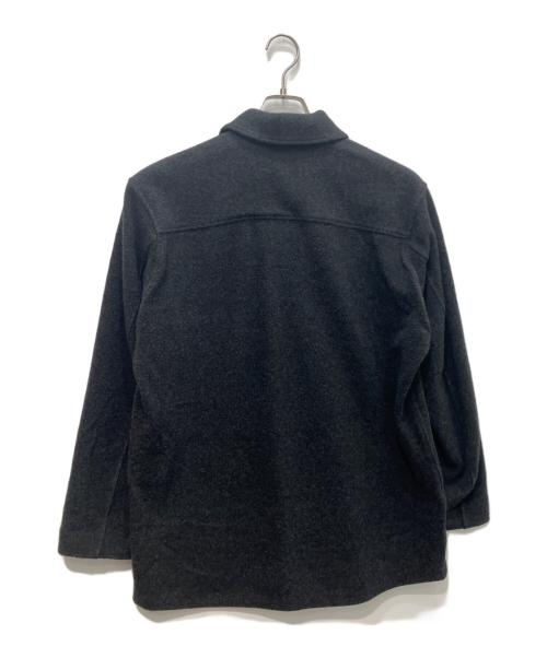 AURALEE（オーラリー）AURALEE (オーラリー) CASHMERE WOOL BRUSHED JERSEY BIG SHIRTS グレー サイズ:3の古着・服飾アイテム