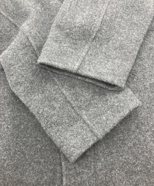 AURALEE（オーラリー）AURALEE (オーラリー) CASHMERE WOOL BRUSHED JERSEY BIG SHIRTS グレー サイズ:3の古着・服飾アイテム