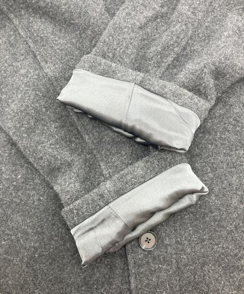 AURALEE（オーラリー）AURALEE (オーラリー) CASHMERE WOOL BRUSHED JERSEY BIG SHIRTS グレー サイズ:3の古着・服飾アイテム