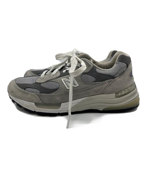 NEW BALANCE（ニューバランス）NEW BALANCE (ニューバランス) M992GR ローカットスニーカー  	USA製 グレー サイズ:US7 1/2(25.5)の古着・服飾アイテム