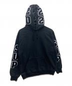 SUPREMEシュプリーム）の古着「Team Chenille Hooded　22SS」｜ブラック