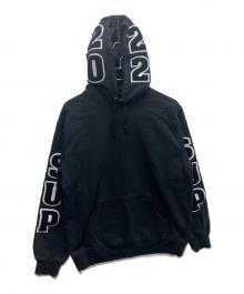 SUPREME（シュプリーム）の古着「Team Chenille Hooded　22SS」｜ブラック