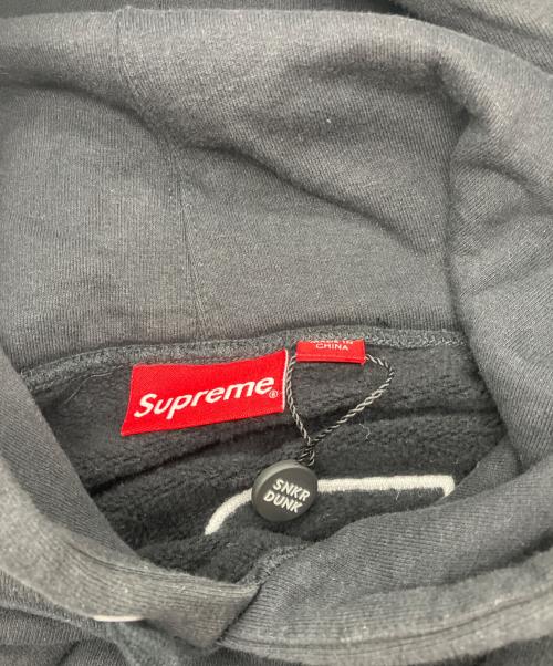 SUPREME（シュプリーム）Supreme (シュプリーム) Team Chenille Hooded　22SS ブラック サイズ:Mの古着・服飾アイテム