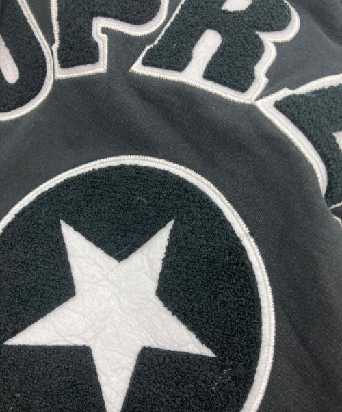 SUPREME（シュプリーム）Supreme (シュプリーム) Team Chenille Hooded　22SS ブラック サイズ:Mの古着・服飾アイテム