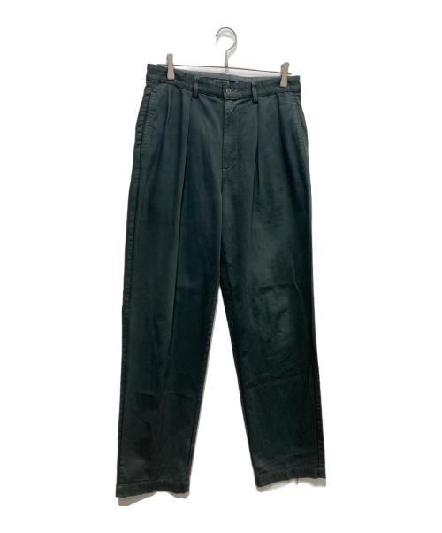POLO RALPH LAUREN（ポロ・ラルフローレン）POLO RALPH LAUREN (ポロ・ラルフローレン) 90s2タックチノパン　 USA製 ANDREW PANT グレー サイズ:32の古着・服飾アイテム