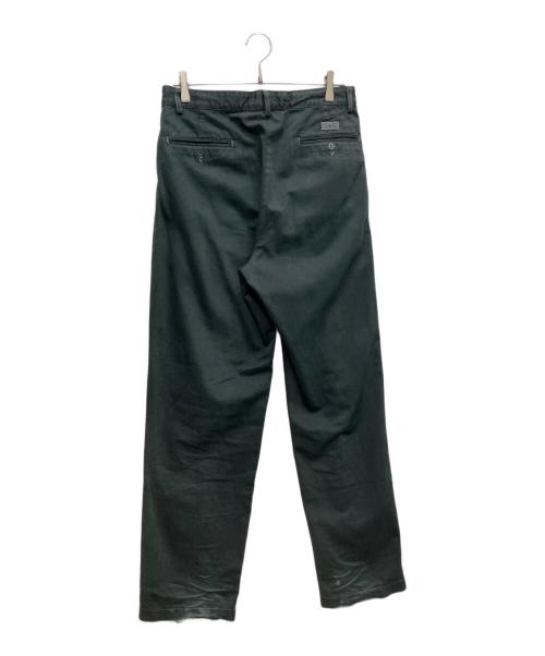 POLO RALPH LAUREN（ポロ・ラルフローレン）POLO RALPH LAUREN (ポロ・ラルフローレン) 90s2タックチノパン　 USA製 ANDREW PANT グレー サイズ:32の古着・服飾アイテム