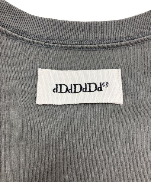 dDdDdDd（デー）dDdDdDd (デー) SUPER BIG FLAT LONG-SLEEVE T-SHIRTS グレー サイズ:XXLの古着・服飾アイテム