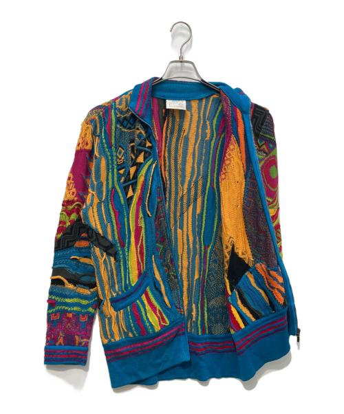 Coogi（クージー）Coogi (クージー) 3Dニットジャケット マルチカラー サイズ:Sの古着・服飾アイテム