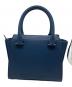CHARLES & KEITH (チャールズアンドキース) ダブルハンドル トラペーズトートバッグ ブルー サイズ:-：6000円