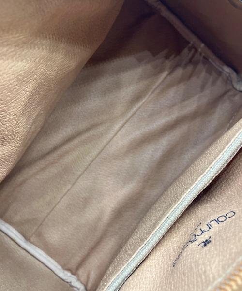 courreges（クレージュ）courreges (クレージュ) ミニボストンバッグ ベージュ サイズ:-の古着・服飾アイテム