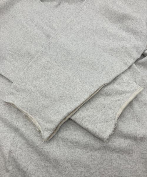 ETRE TOKYO（エトレトウキョウ）ETRE TOKYO (エトレトウキョウ) カットオフカフスロンTee グレー サイズ:Fの古着・服飾アイテム