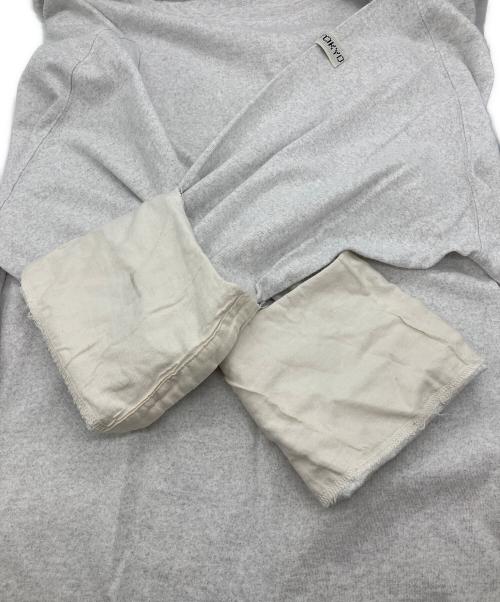 ETRE TOKYO（エトレトウキョウ）ETRE TOKYO (エトレトウキョウ) カットオフカフスロンTee グレー サイズ:Fの古着・服飾アイテム