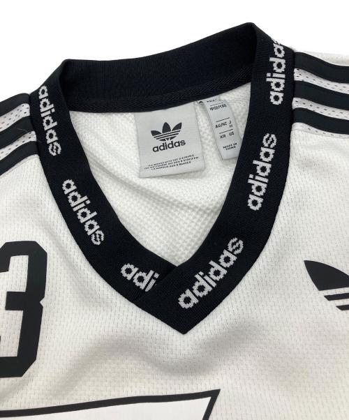 adidas（アディダス）adidas (アディダス) Adilenium シーズン 2 チーム '93 ジャージー ホワイト サイズ:Mの古着・服飾アイテム