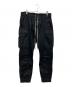 RICK OWENS（リックオウエンス）の古着「MASTODON MEGACARGO」｜ブラック