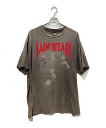 SAINT MICHAEL×Denim Tears（セントマイケル×デニムティアーズ）の古着「22SS　FACES SS TEE」｜ブラウン