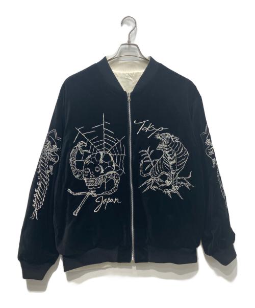 NEIGHBORHOOD（ネイバーフッド）NEIGHBORHOOD (ネイバーフッド) SOUVENIR JACKET　25AW  ブラック サイズ:XLの古着・服飾アイテム