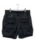 KITH（キス）の古着「カーゴハーフパンツ」｜ブラック