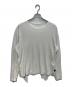 BATONER（バトナ―）の古着「ULTRA SOFT SMOOTH CREW NECK INNER」｜ホワイト