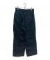 FOLL (フォル) wet linen wardrobe trouser　25SS JOURNAL STANDARD取扱 ブラック サイズ:Free：10000円