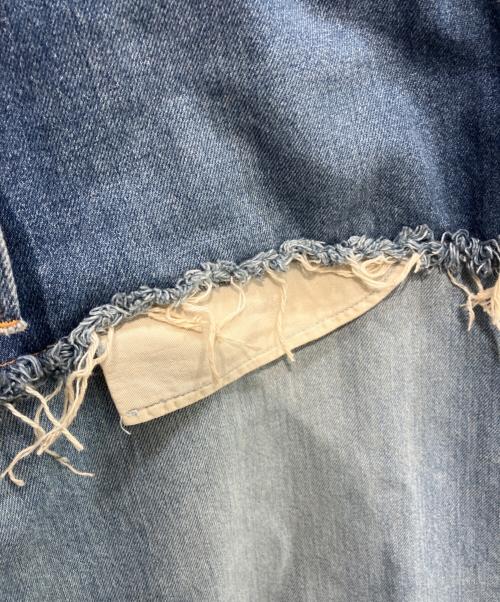 DISCOVERED（ディスカバード）DISCOVERED (ディスカバード) LAYERED DENIM PANTS　25SS ブルー サイズ:3の古着・服飾アイテム