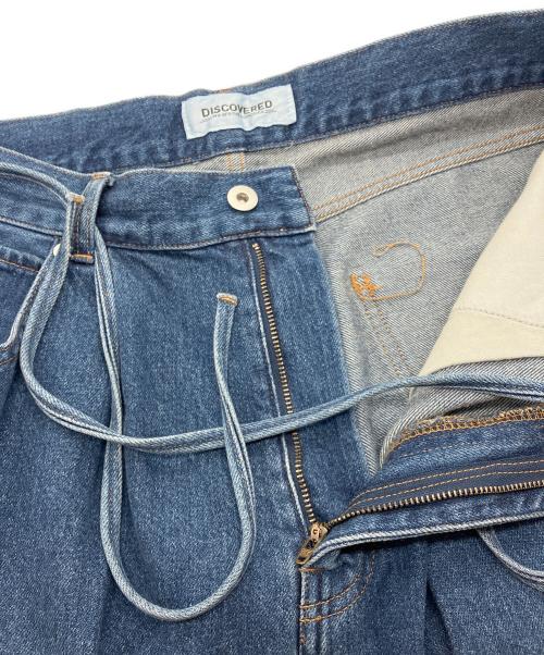 DISCOVERED（ディスカバード）DISCOVERED (ディスカバード) LAYERED DENIM PANTS　25SS ブルー サイズ:3の古着・服飾アイテム