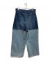DISCOVERED (ディスカバード) LAYERED DENIM PANTS　25SS ブルー サイズ:3：9000円