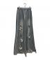 Danke schon（ダンケ シェーン）の古着「DAMAGE SWEAT WIDE PANTS」｜グレー