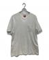 Supreme（シュプリーム）の古着「21SS　Laser Cut S Logo Pocket Tee」｜ホワイト
