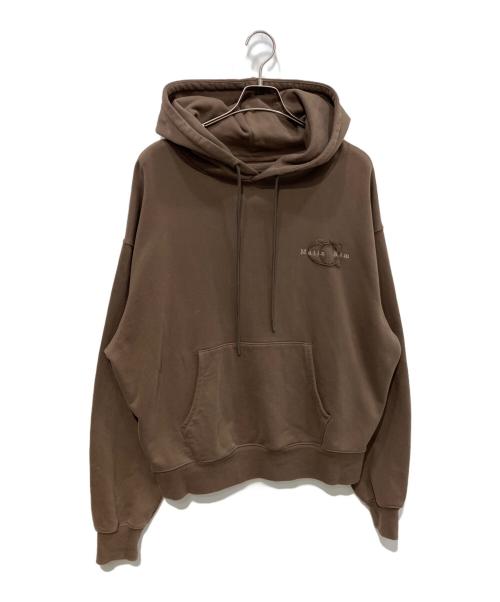 COACH（コーチ）COACH (コーチ) Matin Kim (マーティン キム) プルオーバーパーカー ブラウン サイズ:Freeの古着・服飾アイテム