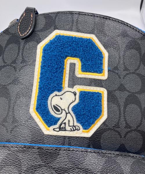 COACH（コーチ）COACH (コーチ) PEANUTS (ピーナッツ) スヌーピー シグネチャーリュック　5511 サイズ:-の古着・服飾アイテム