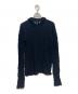 IENA (イエナ) Flowerストレッチレース ポロシャツ ブラック サイズ:Free：7000円