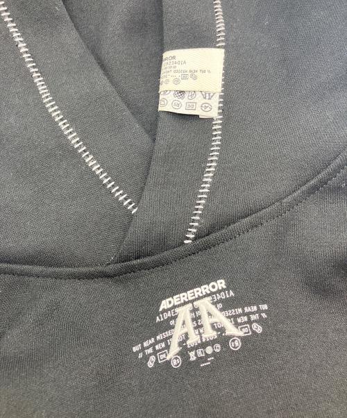 ADER error（アーダーエラー）ADER error (アーダーエラー) NOLC Logo Hoodie ブラック サイズ:Mの古着・服飾アイテム