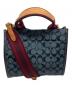 COACH (コーチ) 2WAYショルダーバッグ  シグネチャー ネイビー サイズ:-：12000円