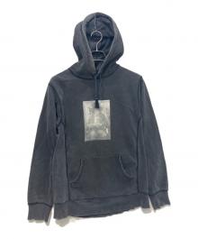 SUPREME×Jean-Michel Basquiat（シュプリーム×ジャン ミシェル バスキア）の古着「Portrait Pullover Hoddie  13AW ワングラム　	」｜ブラック